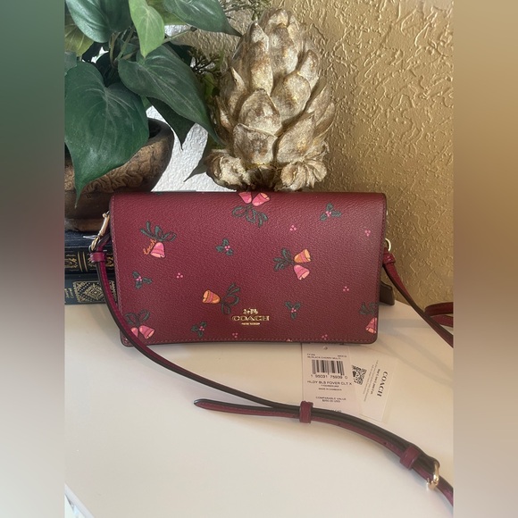 Coach Holiday Bells Crossbody Bag - Picture 1 of 10